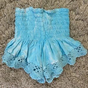 ELASTIC Light Blue Shorts